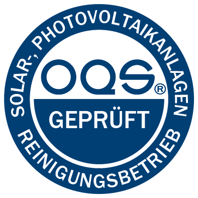 OQS-geprüfter Reinigungsbetrieb für Solar- und Photovoltaikanlagen
